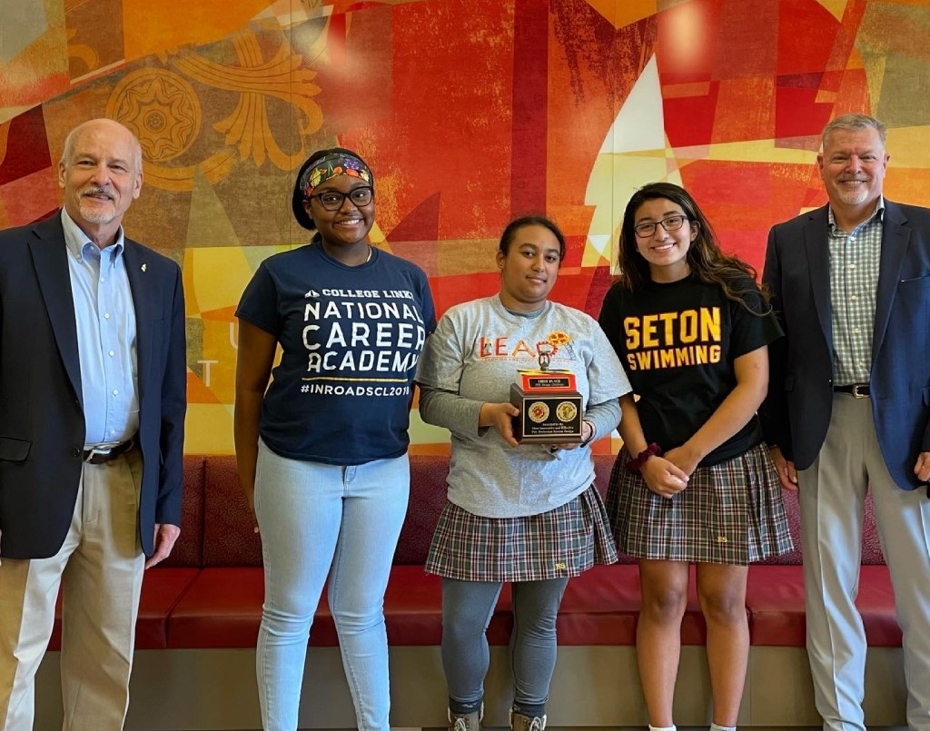 FPE Design Challenge 2021 Winning Team Seton High school