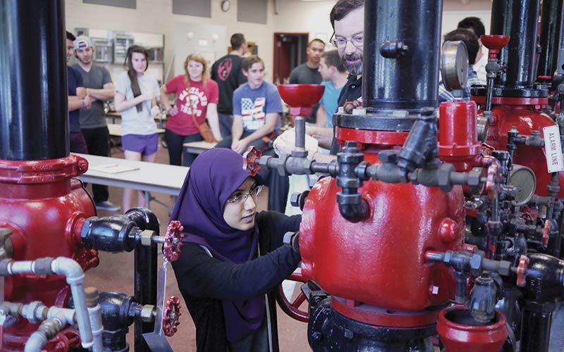 FPE student with S-pump